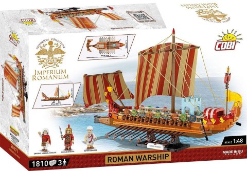 Klocki imperium romanum - okręt wojenny 1810 klocków Klocki imperium romanum - okręt wojenny 1810 klocków
