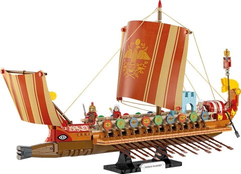 Klocki imperium romanum - okręt wojenny 1810 klocków Klocki imperium romanum - okręt wojenny 1810 klocków
