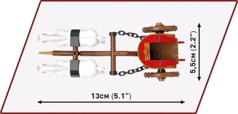 Klocki imperium romanum - rydwan 93 klocki Klocki imperium romanum - rydwan 93 klocki