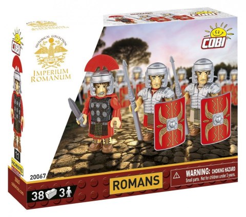 Klocki imperium romanum - rzymianie 3 figurki Klocki imperium romanum - rzymianie 3 figurki