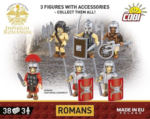 Klocki imperium romanum - rzymianie 3 figurki Klocki imperium romanum - rzymianie 3 figurki