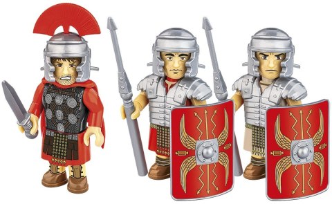 Klocki imperium romanum - rzymianie 3 figurki Klocki imperium romanum - rzymianie 3 figurki