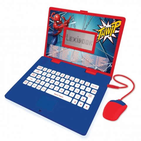 Laptop edukacyjny spider-man dwujęzyczny pl/ eng 124 aktywności Laptop edukacyjny spider-man dwujęzyczny pl/ eng 124 aktywności