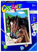 Malowanka creart konie