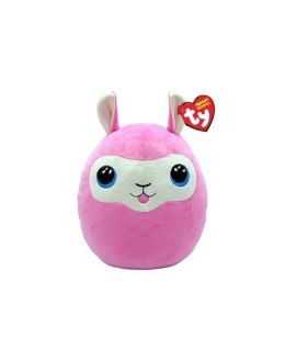 Maskotka ty różowa lama 22 cm