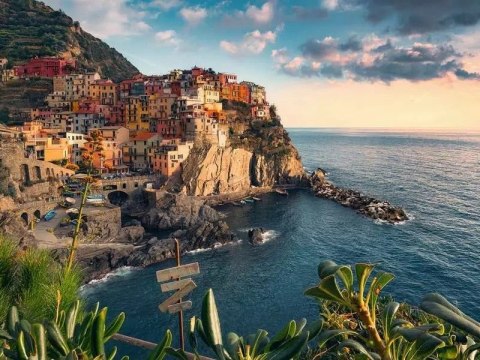 Puzzle 1500 elementów widok na cinque terre Puzzle 1500 elementów widok na cinque terre