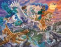 Puzzle 2000 elementów fantazja pegaz