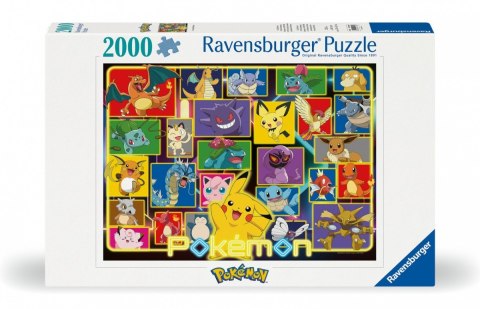 Puzzle 2000 elementów pokemon Puzzle 2000 elementów pokemon