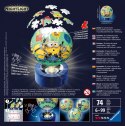 Puzzle 3d Świecąca kula minionki