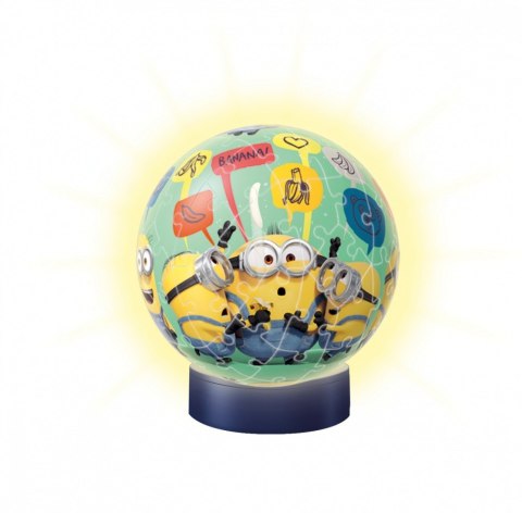 Puzzle 3d Świecąca kula minionki Puzzle 3d Świecąca kula minionki
