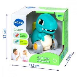 Figurka dinozaur interaktywny z napędem niebieski