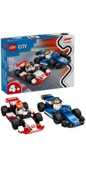 Klocki city 60464 f1 bolidy williams racing i haas f1