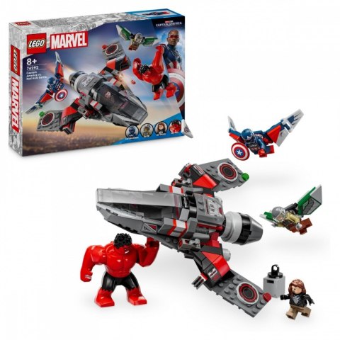 Klocki super heroes 76292 kapitan ameryka kontra czerwony hulk - bitwa Klocki super heroes 76292 kapitan ameryka kontra czerwony hulk - bitwa