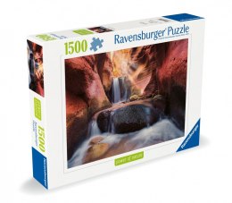 Puzzle 1500 elementów wodospad czerwony kanion