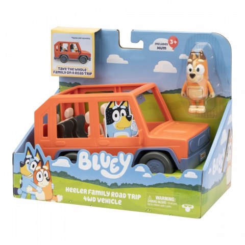 Zestaw bluey samochód 4 x4 chilli Zestaw bluey samochód 4 x4 chilli