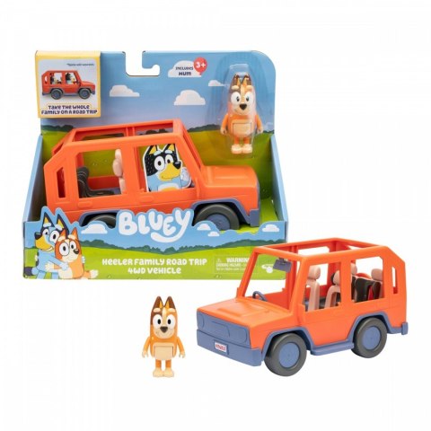 Zestaw bluey samochód 4 x4 chilli Zestaw bluey samochód 4 x4 chilli