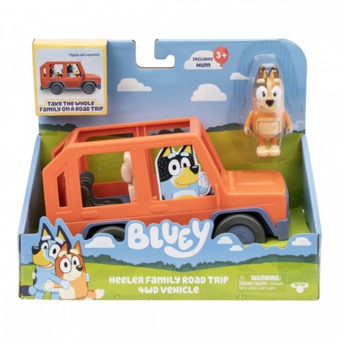 Zestaw bluey samochód 4 x4 chilli Zestaw bluey samochód 4 x4 chilli