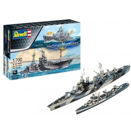 Zestaw upominkowy statki pacific warriors 1/700