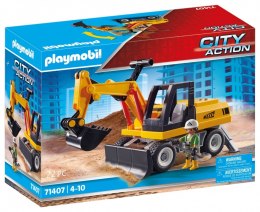 Zestaw z figurkami city action 71707 koparka