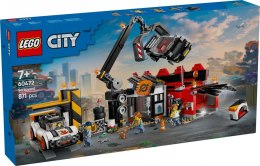 Klocki city 60472 złomowisko z samochodami