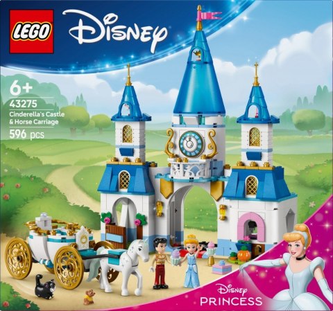 Klocki disney 43275 zamek kopciuszka i kareta Klocki disney 43275 zamek kopciuszka i kareta