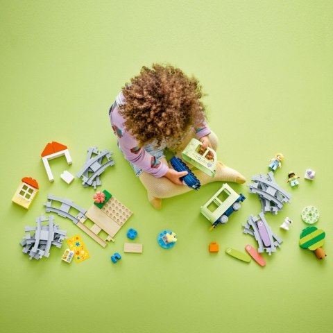 Klocki duplo 10427 przygoda z interaktywnym pociągiem Klocki duplo 10427 przygoda z interaktywnym pociągiem