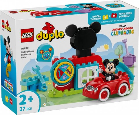 Klocki duplo 10454 klub przyjaciół myszki miki i samochód Klocki duplo 10454 klub przyjaciół myszki miki i samochód