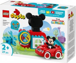 Klocki duplo 10454 klub przyjaciół myszki miki i samochód