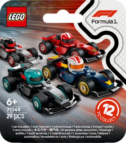 Klocki minifigures 71049 kolekcjonerski bolid f1 (display 36 sztuk) Klocki minifigures 71049 kolekcjonerski bolid f1 (display 36 sztuk)