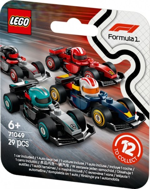 Klocki minifigures 71049 kolekcjonerski bolid f1 (display 36 sztuk) Klocki minifigures 71049 kolekcjonerski bolid f1 (display 36 sztuk)