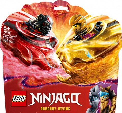Klocki ninjago 71826 smocze spinjitzu - zestaw bitewny Klocki ninjago 71826 smocze spinjitzu - zestaw bitewny