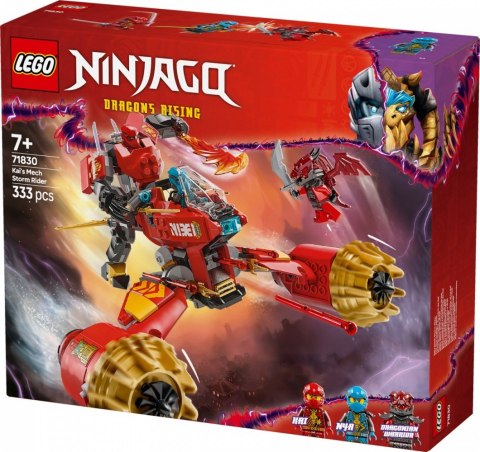 Klocki ninjago 71830 burzowy jeździec-mech kaia Klocki ninjago 71830 burzowy jeździec-mech kaia