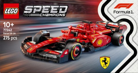 Klocki speed champions 77242 bolid f1 ferrari sf-24 Klocki speed champions 77242 bolid f1 ferrari sf-24