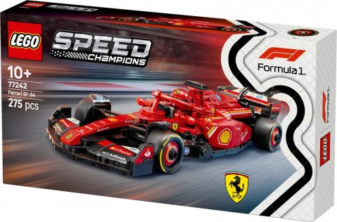 Klocki speed champions 77242 bolid f1 ferrari sf-24 Klocki speed champions 77242 bolid f1 ferrari sf-24