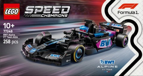 Klocki speed champions 77248 bolid f1 bwt alpine team a524 Klocki speed champions 77248 bolid f1 bwt alpine team a524
