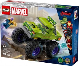 Klocki super heroes 76312 monster truck hulka kontra thanos