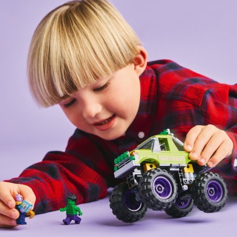 Klocki super heroes 76312 monster truck hulka kontra thanos Klocki super heroes 76312 monster truck hulka kontra thanos