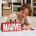 Klocki super heroes 76313 logo marvel z minifigurkami