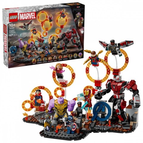 Klocki super heroes 76323 avengers: koniec gry - ostateczna bitwa Klocki super heroes 76323 avengers: koniec gry - ostateczna bitwa