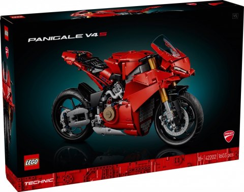 Klocki technic 42202 motocykl ducati panigale v4 s Klocki technic 42202 motocykl ducati panigale v4 s