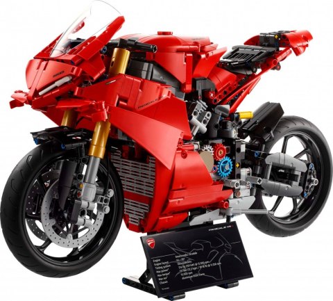 Klocki technic 42202 motocykl ducati panigale v4 s Klocki technic 42202 motocykl ducati panigale v4 s