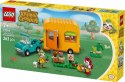 Klocki animal crossing 77054 leif i jego karawan oraz sklep ogrodniczy