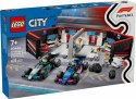 Klocki city 60444 f1 garaż i bolidy mercedes-amg i alpine