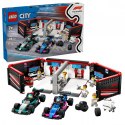 Klocki city 60444 f1 garaż i bolidy mercedes-amg i alpine