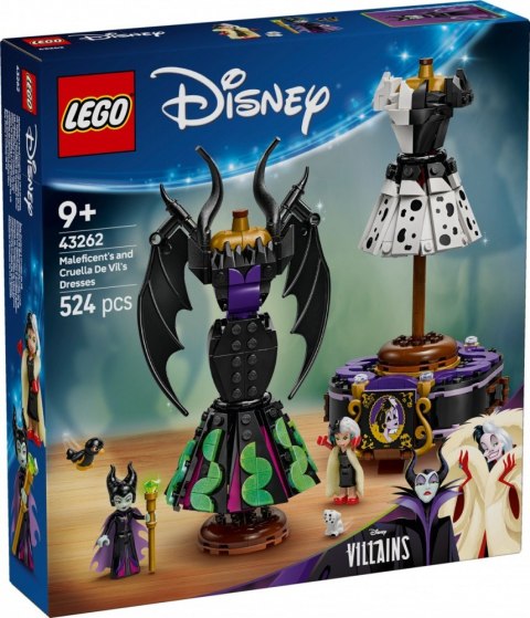 Klocki disney 43262 suknie diaboliny i cruelli de mon Klocki disney 43262 suknie diaboliny i cruelli de mon