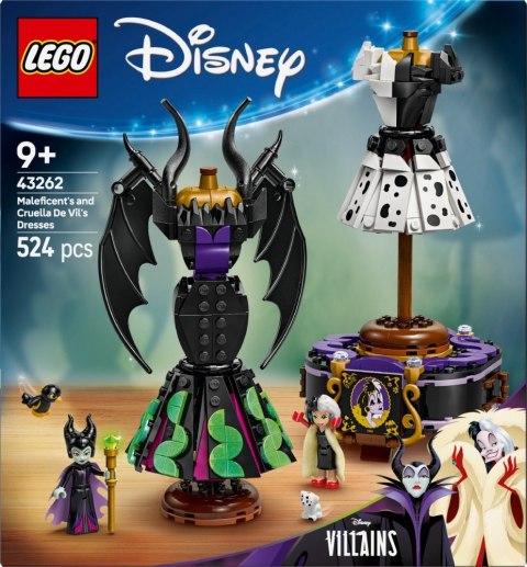 Klocki disney 43262 suknie diaboliny i cruelli de mon Klocki disney 43262 suknie diaboliny i cruelli de mon