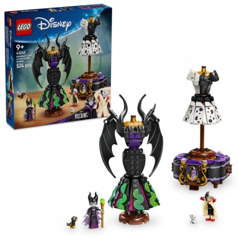 Klocki disney 43262 suknie diaboliny i cruelli de mon Klocki disney 43262 suknie diaboliny i cruelli de mon