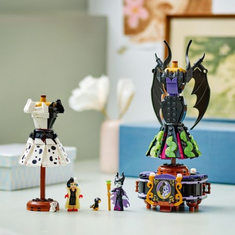 Klocki disney 43262 suknie diaboliny i cruelli de mon Klocki disney 43262 suknie diaboliny i cruelli de mon