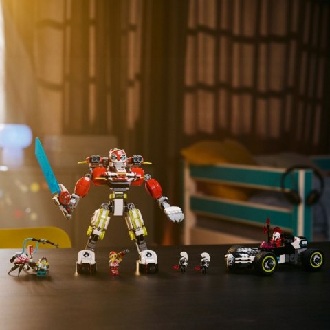 Klocki dreamzzz 71497 tygrysi mech coopera i hot rod zero Klocki dreamzzz 71497 tygrysi mech coopera i hot rod zero