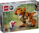 Klocki jurassic world 76967 tyranozaur mały